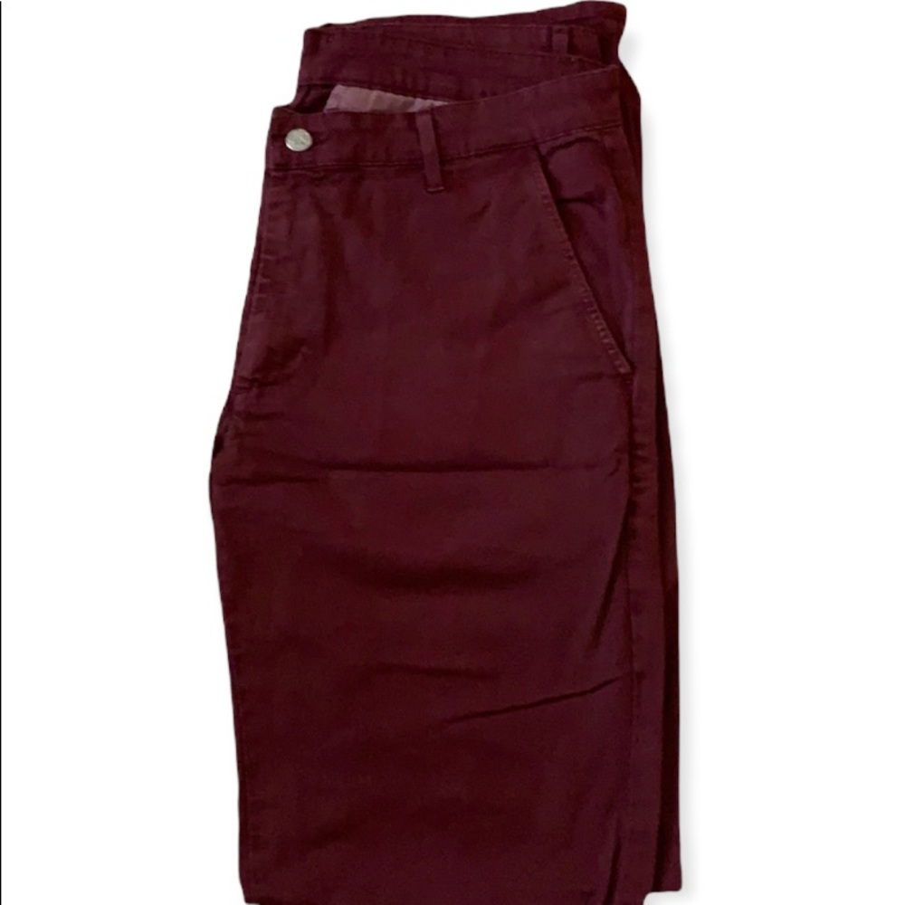 Adriano Goldschmidt pants, red, 34w
